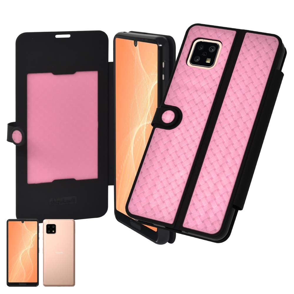 Amazon.co.jp: シズカウィル AQUOS sense4 手帳ケース SH-41A sense5G