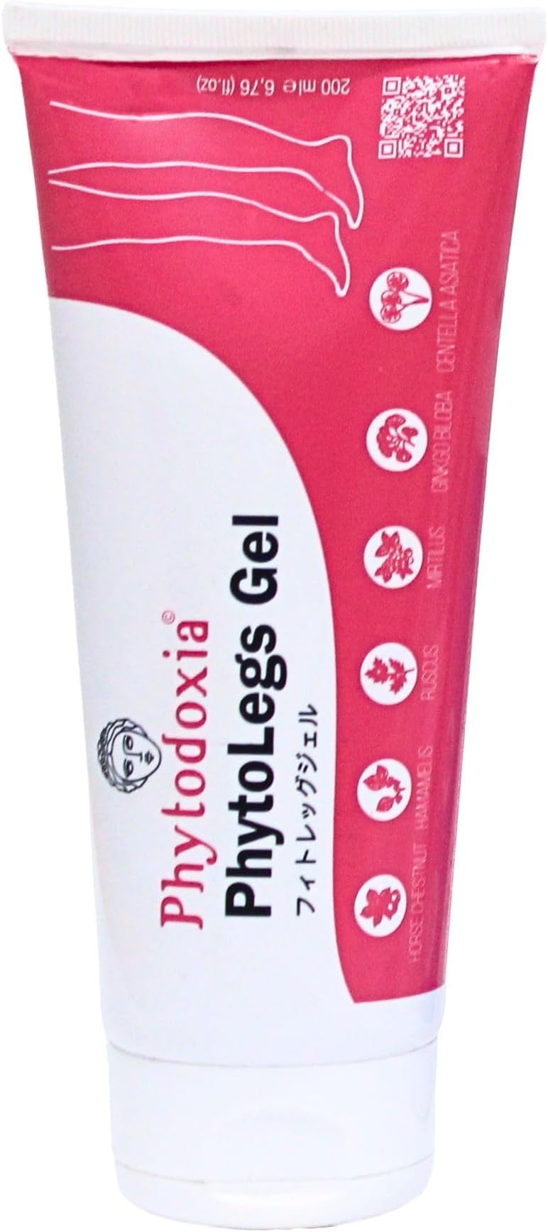 PhytoLegs Gel 200 ml | Soothing Leg Cream for Varicose Veins, Tired and Heavy Legs – Promotes Circulation and Lymphatic Drainage – with Horse Chestnut, Ginkgo Biloba and Witch Hazel