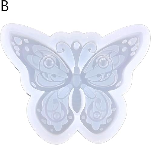 Miniatura 4 de Moldes de resina epoxi para decoración de lagarto de casa de mariposas, moldes de joyería colgantes para manualidades de San Valentín