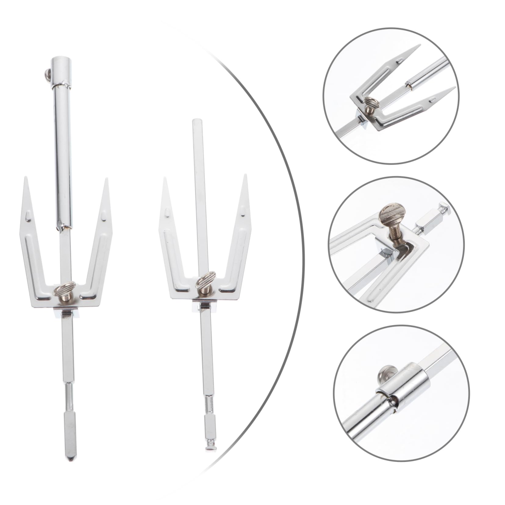 Alipis 2pezzi Rotantper Arrosto Inossidabile Professionalper Bbq Per e Facile Per e Camping