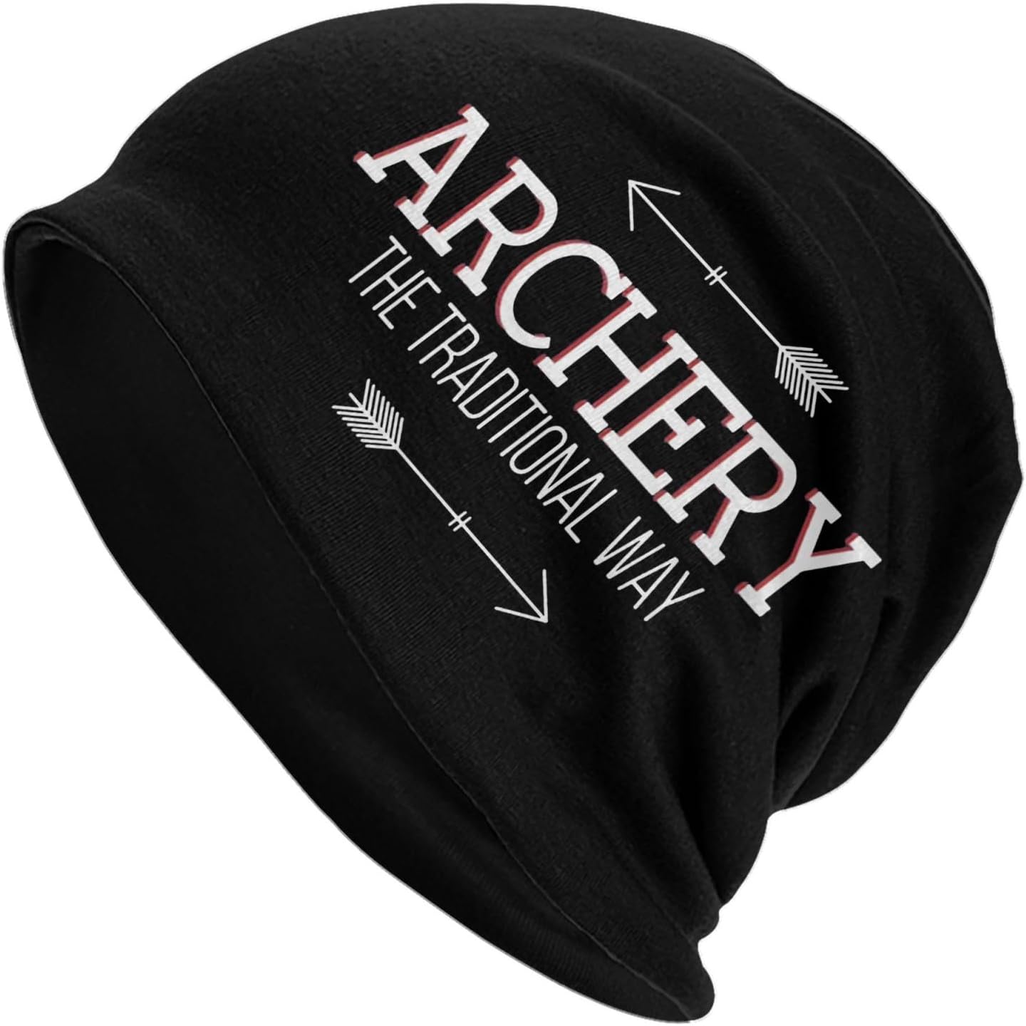 Archery The Traditional Way Beanie Hat Black