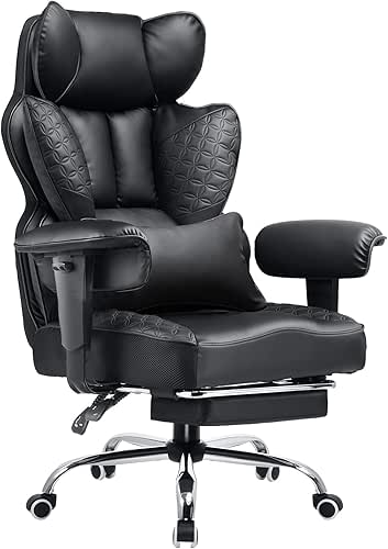COMHOMA Big and Tall Office Chair 400LBS Wide Ergonomic Gaming