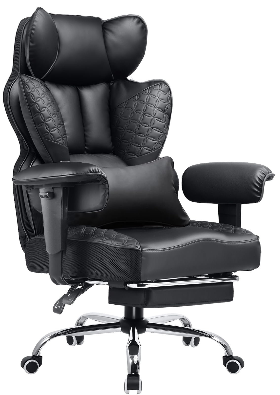Amazon.com: COMHOMA Big and Tall Office Chair 400LBS Wide