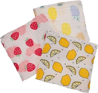 Totority 3 Pçs Toalha Infantil De Algodão Toalhas De Mão Para Crianças Toalhas De Mão Para Crianças Pano De Arroto Para Meninas Panos De Arroto Para Bebês Toalhas De Bebê De Algodão De