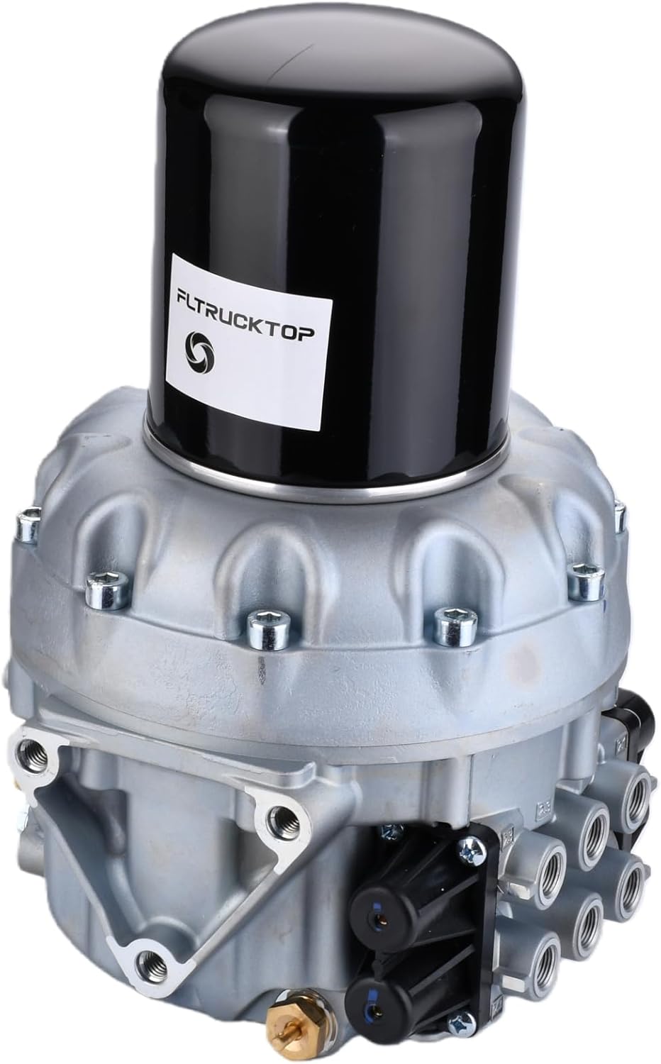 4324751010 Air Dryer Assembly Compatible with Kenworth Peterbilt Mack Meritor Volvo Truck 12V for Wabco Truck Parts