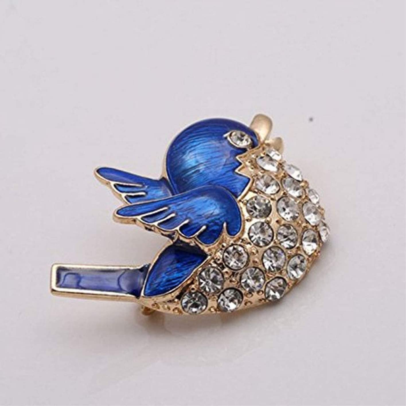 Broche Pin Broche De Pájaro para Mujer, Cristal, Alfileres, Decoración Boda, Adornos Ropa Mujer