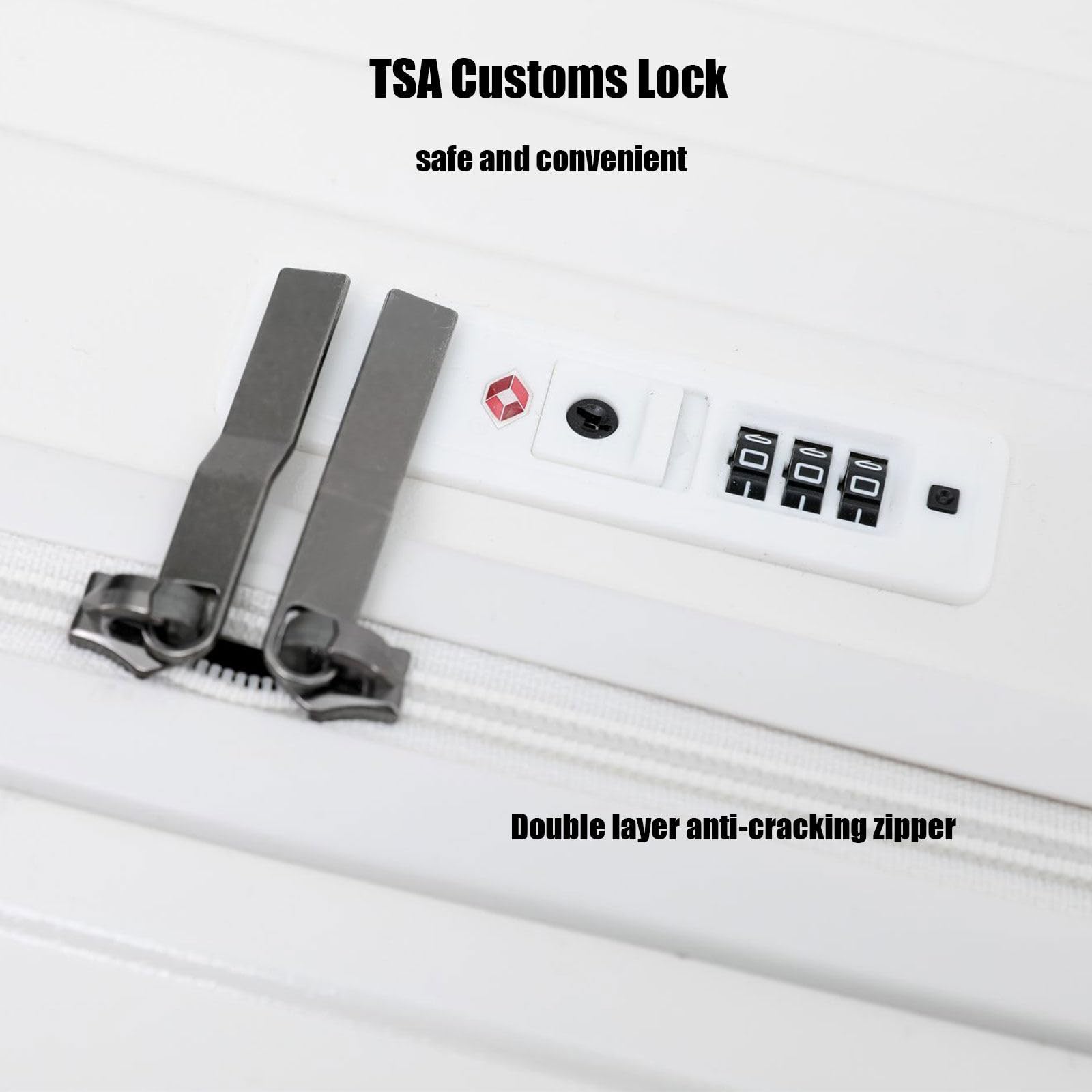 Amazon.com: BEITH Hardside Luggage with Cup Holder, BS2308 Large