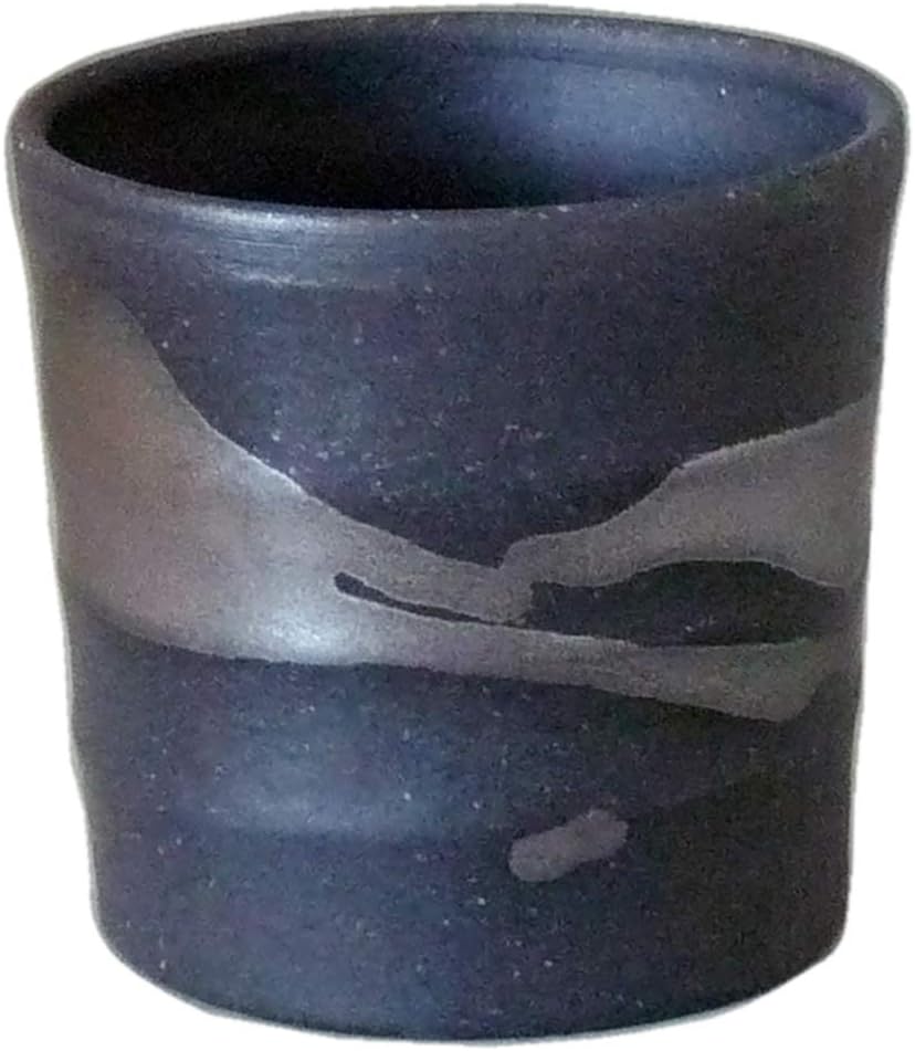 sake bowl silver flow cup
