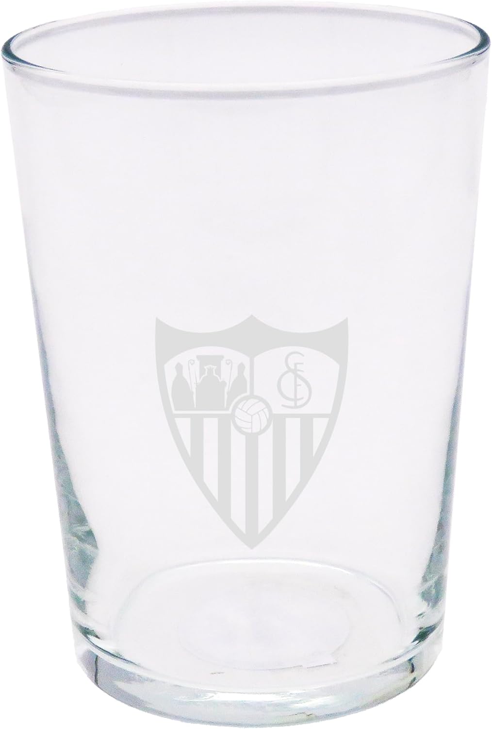 Sevilla FC Cider Glass, Durable, Dishwasher and Microwave Safe, 500ml Capacity, Official Product
