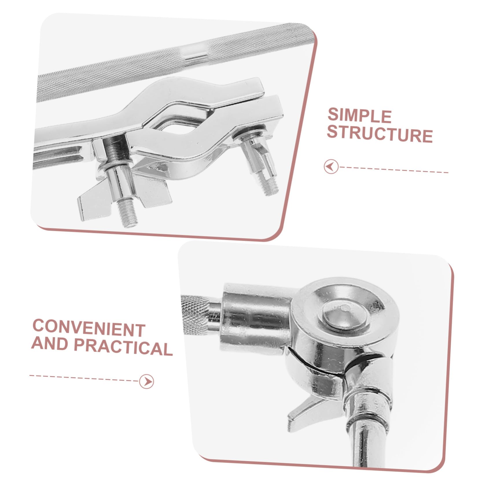 Cymbal Boom Arm Extender Rozszerzający Stojak Do Talerzy Grę Bębny Stały Montaż Łatwa i Przenośność dla Perkusyjnego