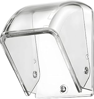 Door Bell Cover for Rain Protection, Transparent Weatherproof Protective Box for Doorbell, Extends Doorbell Lifespan, Fits... Price In India