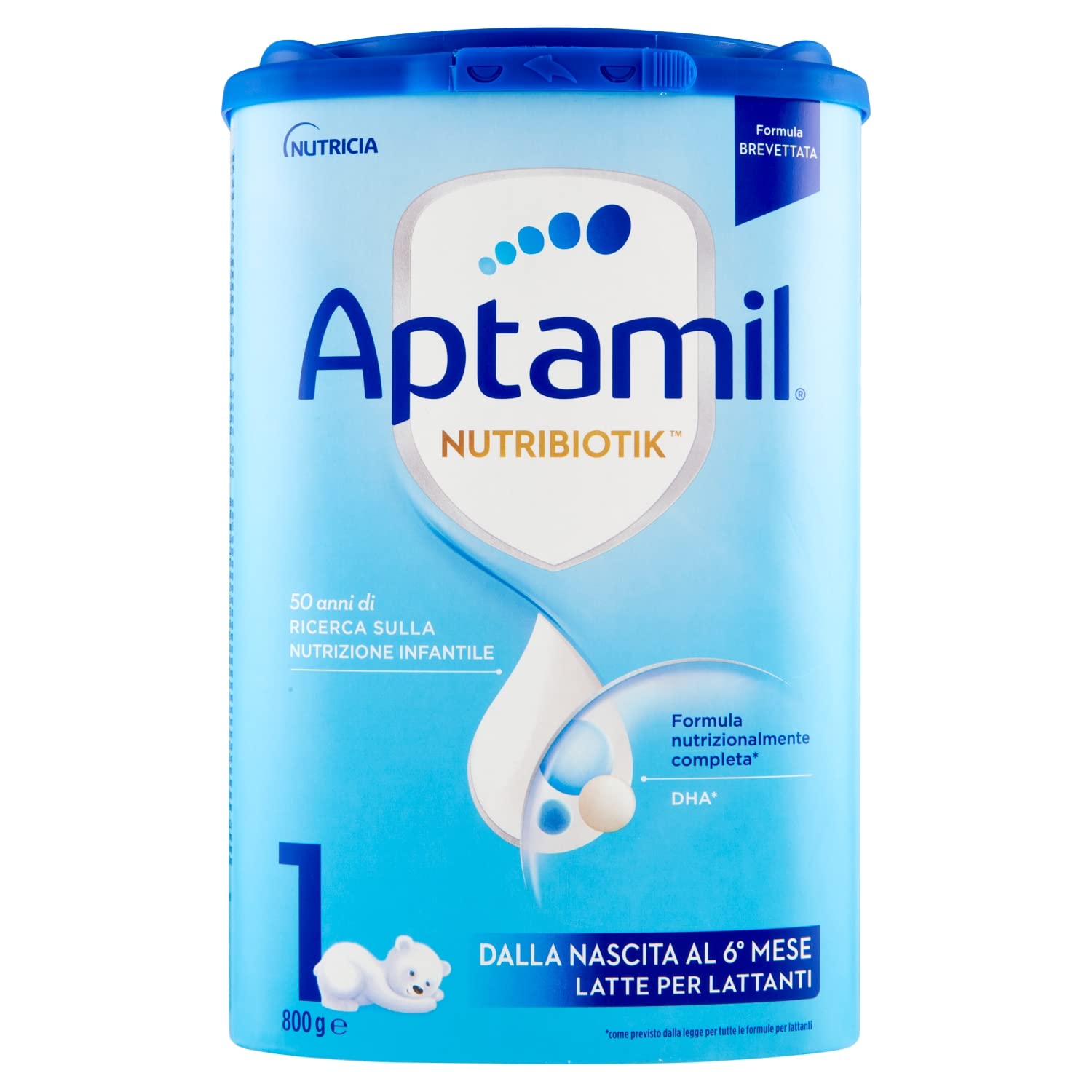 Aptamil Nutribiotik 1 Latte per Lattanti, 800g