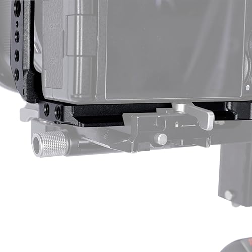 Miniatura 3 de NICEYRIG Armazón aerodinámico para cámara Panasonic Lumix S5 IIX, S5 II, S5, G9 II sin espejo integrada con placa de liberación rápida para