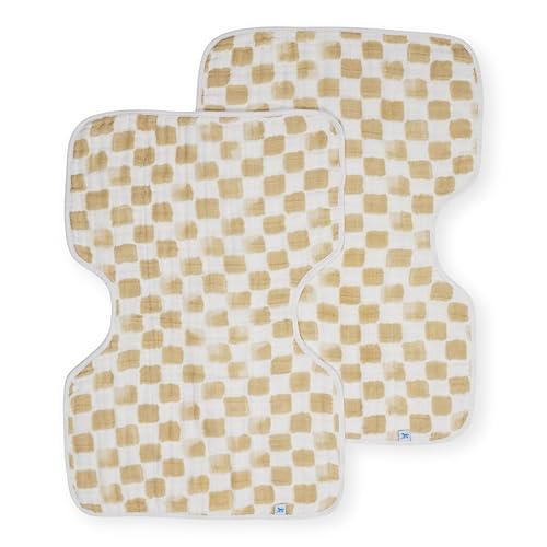 Miniatura 6 de Little Unicorn Paquete de 2 paños de muselina de algodón  100% algodón  multicapa  Ultra absorbentes y suaves  Bebé recién nacido eructo  Reversible