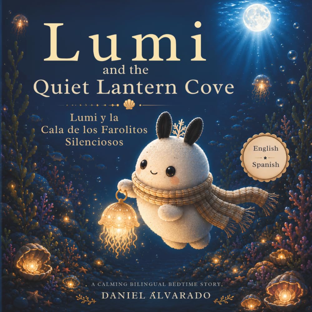 Lumi and the Quiet Lantern Cove - Lumi y la Cala de los Farolitos Silenciosos: A Calming Bilingual Bedtime Story for Toddlers and Preschoolers (Lumi’s Calming Ocean Bedtime Stories)