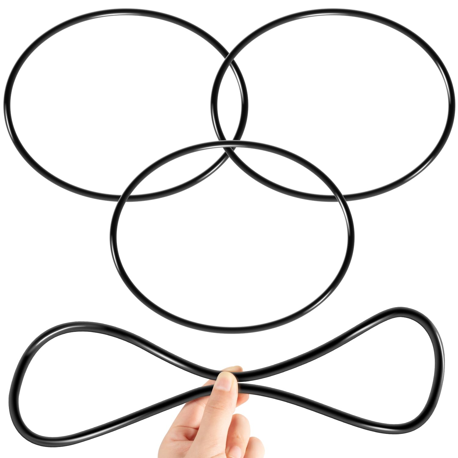 3-Pack CX900F Filter Head Cover O-Ring Replacement for Hayward Swimming Pool Filter Star-Clear Plus Cartridge Filter Series & Separation Tank U9-228A