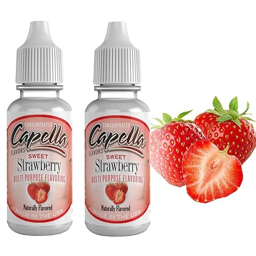 Valor de paquete de 2: Capella Flavor Drop, 2x13ml (fresa dulce)