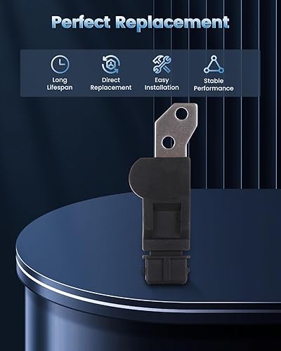 Miniatura 2 de ECCPP Sensor de posición del árbol de levas para Chevrolet Aveo Aveo5 1.6L, para Pontiac Wave 1.6L, 96253544 2134701 PC592