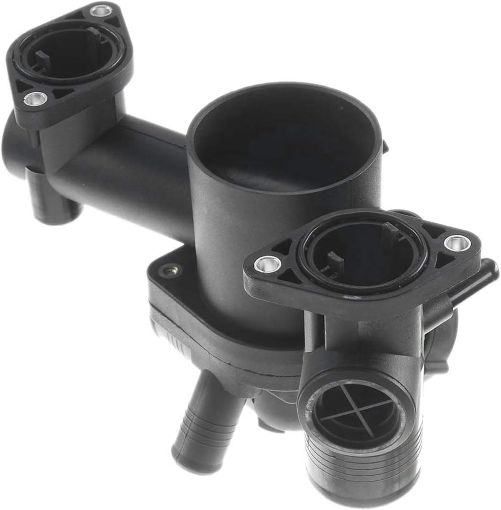 A-Premium Engine Coolant Thermostat Housing Assembly Compatible with Ford Thunderbird 2003-2005 Lincoln LS 2003-2006 V8 3.9L