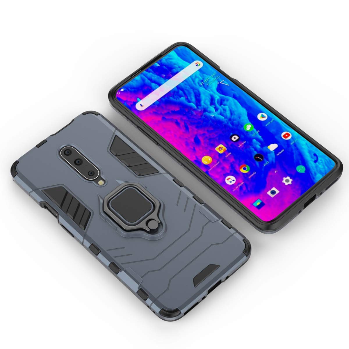 Oneplus7 本体&amp;ケース 100% Original OnePlus 7/ 7 Pro Sandstone Karbon Nylon