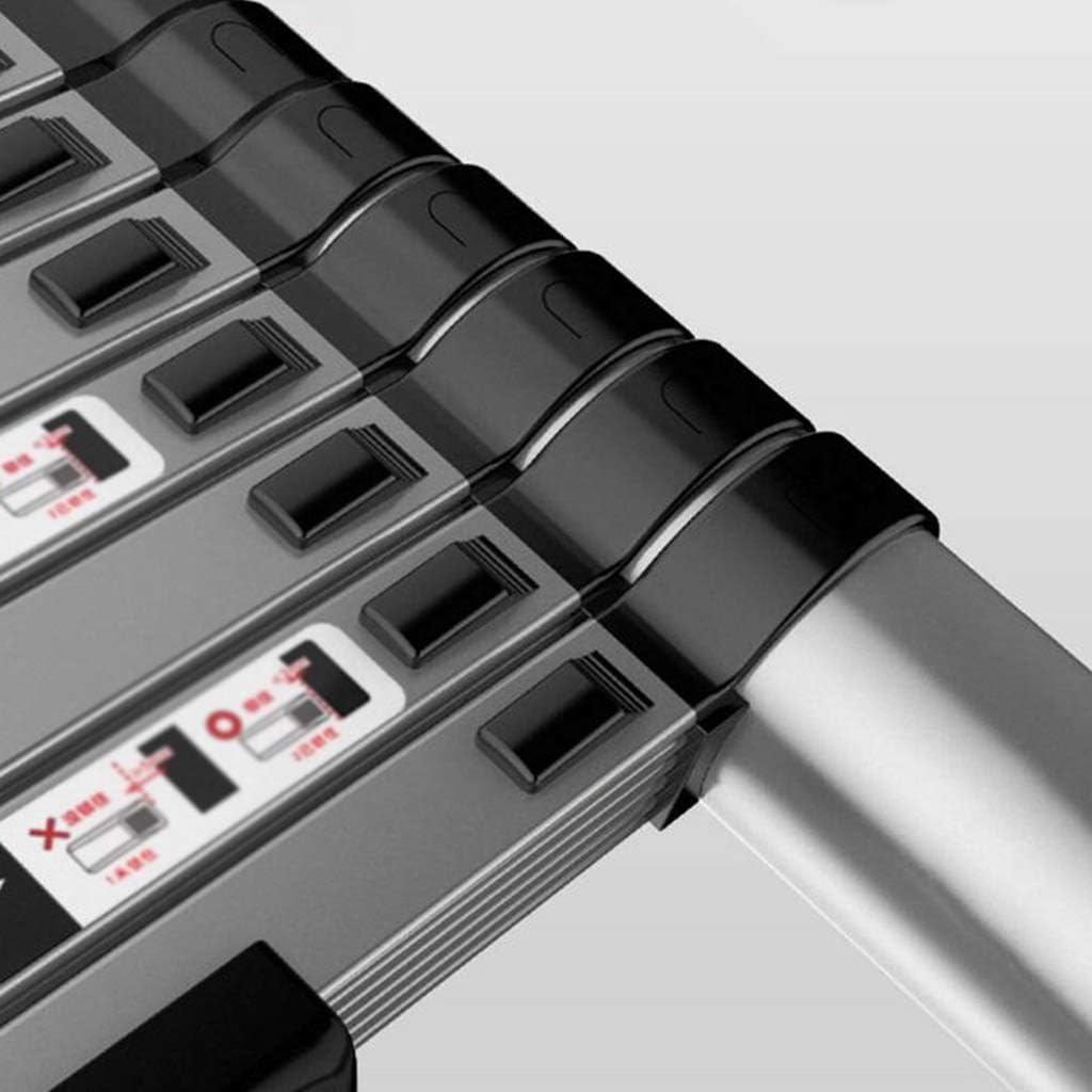 Multi-Function Extension Ladder, Foldable A Frame Ladder, Use A Straight Ladder Against Wall, for Outdoor, Home, Engineering -Load Capacity 330lbs (Size : 2.9+2.9m=5.8m(19ft))