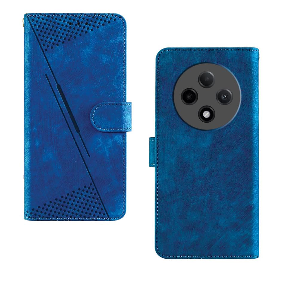 Pinaaki Enterprises Oppo F27 Pro Plus 5G Flip Cover | with Built in RFID Blocking Material | Card Pockets Wallet & Stand | Flip Cover for Oppo F27 Pro Plus 5G - Royal Blue (B0D884Z1SC) Amazon Price History, Amazon Price Tracker
