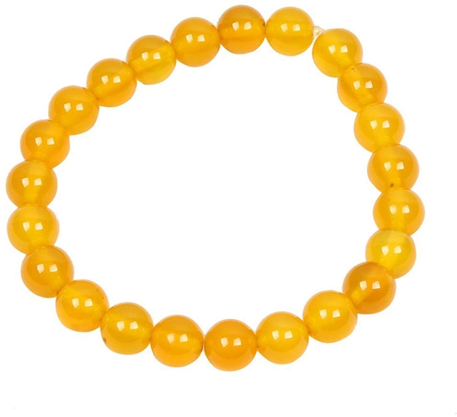 MITHILA HANDICRAFTS yellow agate hakkik | Lab certified | Yellow beads bracelet | Peela hakik bracelet (B07FDYLM6B) Amazon Price History, Amazon Price Tracker