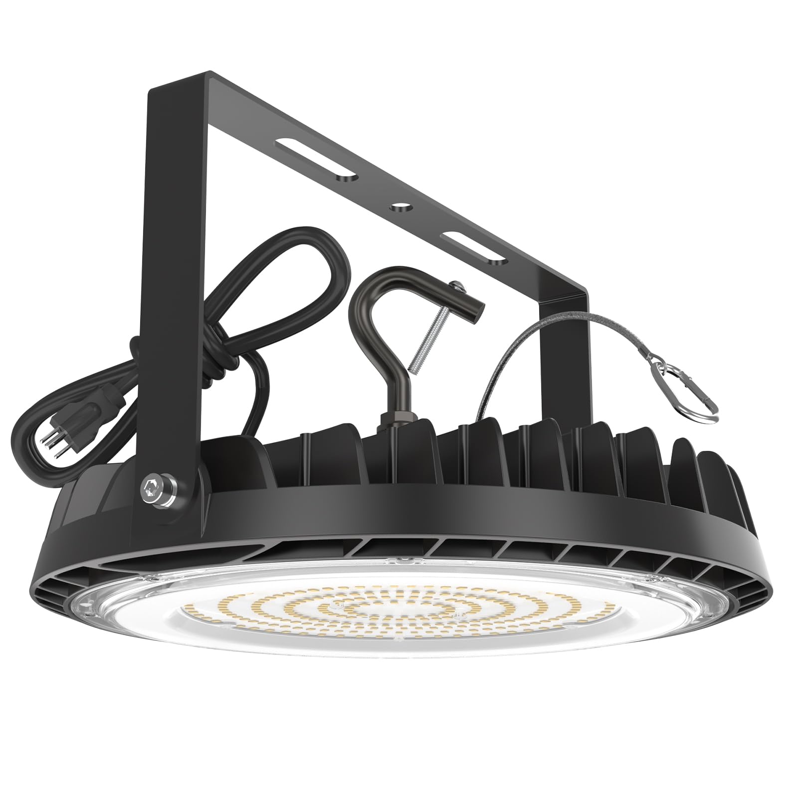 HYPERLITE high Bay led Lights: 150W led high Bay Lights for barn Shop Garage Warehouse Factory Lighting Industrial and Commercial Lighting