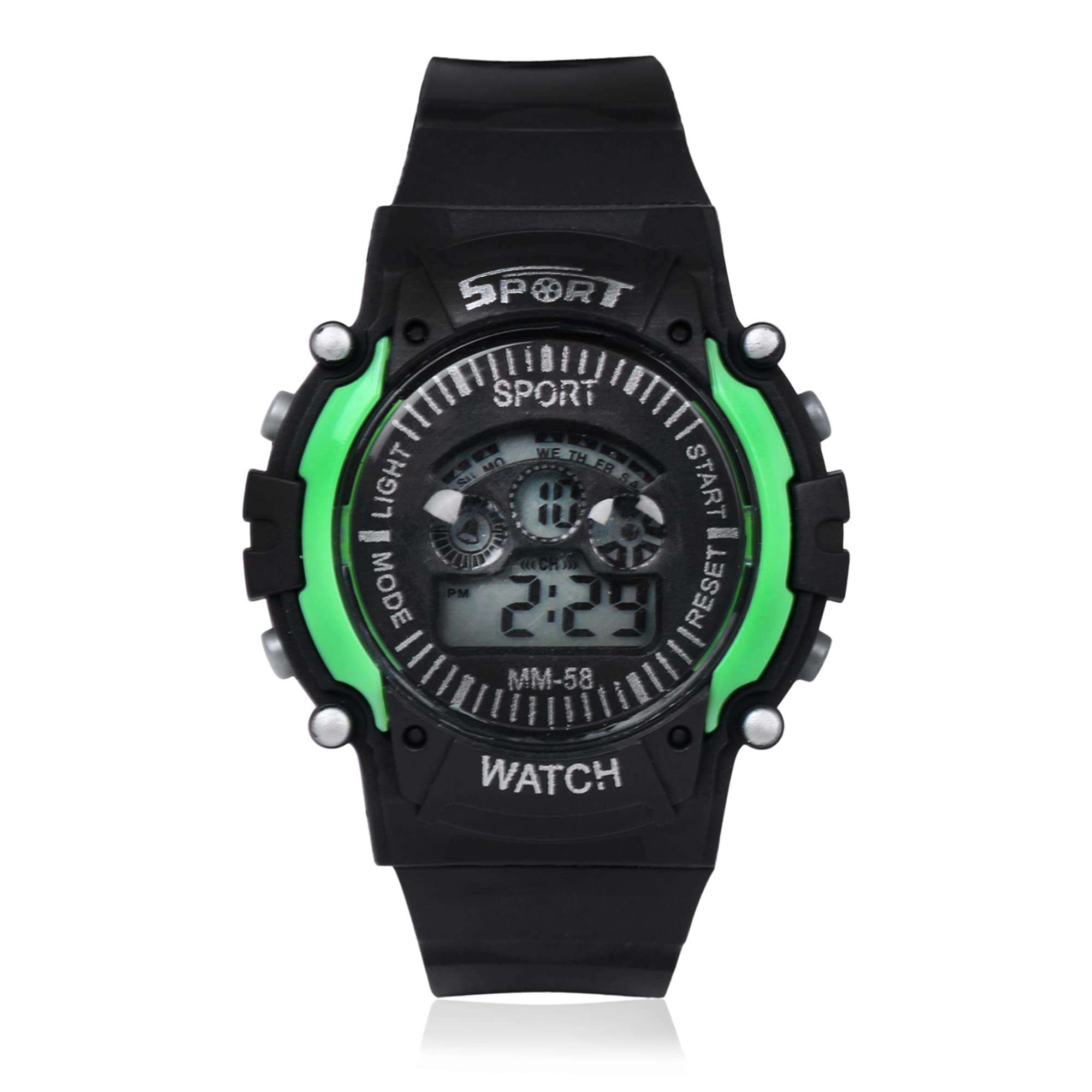 MVS Digital Sports Watch with 7 Lights, Stop Watch, 12/24 Hrs Format, Back Light, Day & Date for Boys/Girls (Blue) (B08SWF35MY) Amazon Price History, Amazon Price Tracker