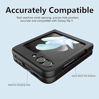 Amazon.com: CAREDOCTOR for Samsung Galaxy Z Flip 5 Case