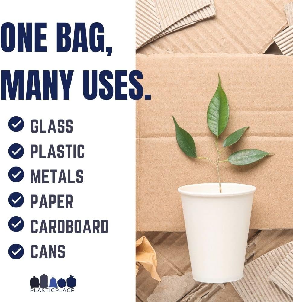 Gеt Sресіаl Prісе Blue Recyling Bags 38x55 55 Gallon 100/Case 1.2 Mil H-RBL55