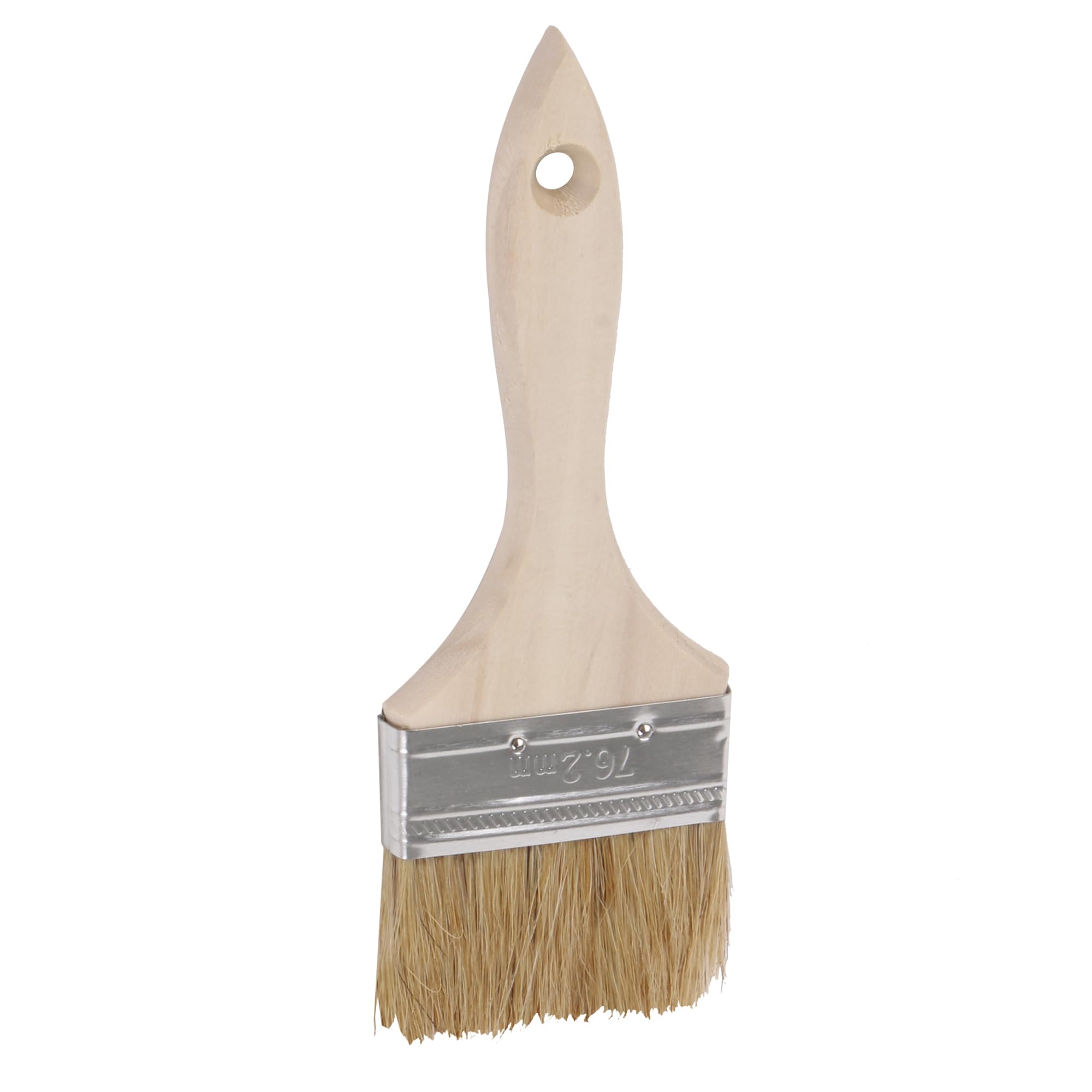 Pincel plano para pintura interior y exterior con mango extendido de 7,6 cm, paquete de 35