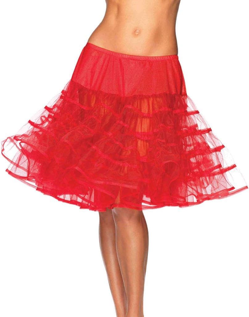 Leg Avenue Womens Knee Length Petticoat Skirt Costume Accessories