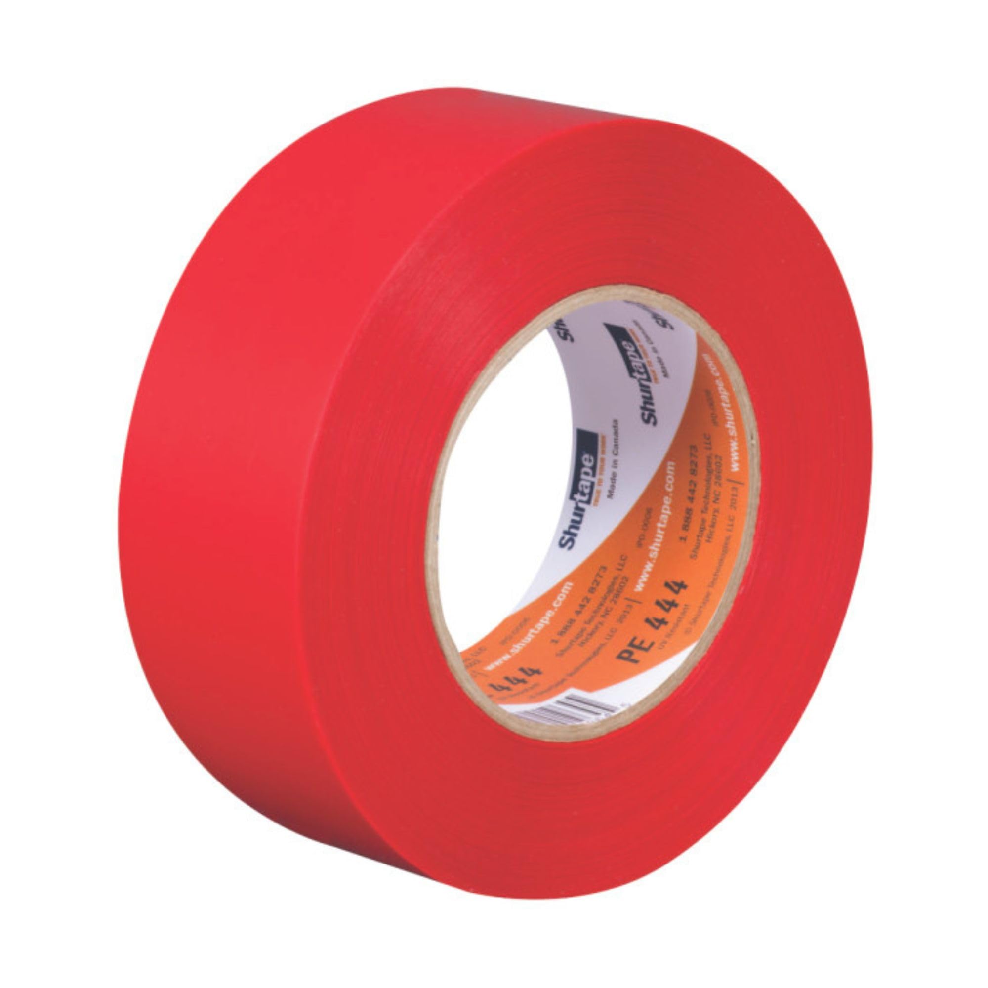 Shurtape Cinta adhesiva de estuco resistente a los rayos UV (PE-444): 2 in. (48mm actual) x 60 yds. (rojo)
