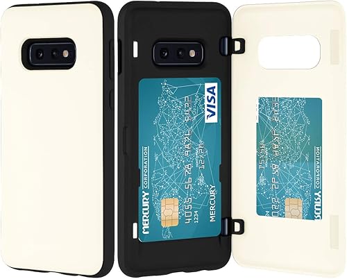 Miniatura 121 de GOOSPERY Parachoques magnético para puerta compatible con Galaxy S23, tarjetero tipo cartera, cierre automático, protección de doble capa resistente