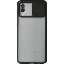 Kzy  leti im Samsung Galaxy A02 ile Uyumlu Kapak Lensi A l r Kapan r Kamera Korumal  K l f - Siyah