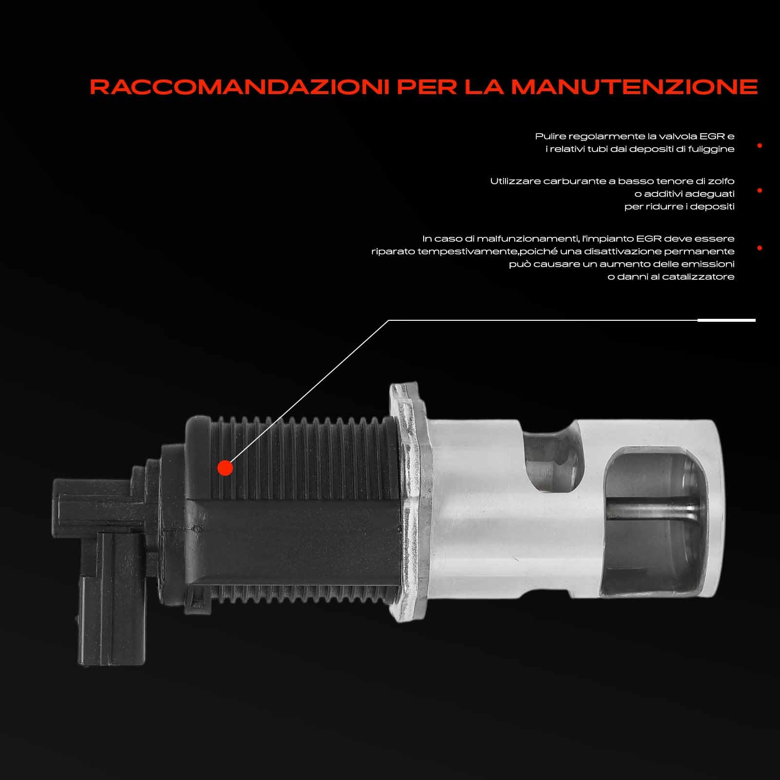 Frankberg Ricircolo dei gas di scarico della valvola EGR 14710BN701 | Compatibile con: Talia I LB_, Jimny SUV Chiuso SN, Clio II Box SB0/1/2_, Logan MCV KS, K.a.n.g.o.o KC0/1