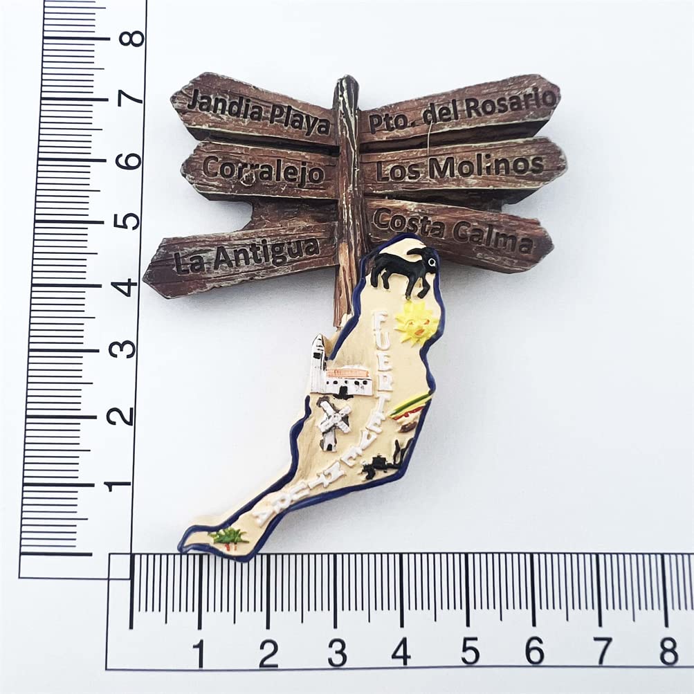 Valencia Spanje Koelkast Magneet Reizen Souvenir 3D Koelkast Decoratie Magnetische Sticker Craft Collectie