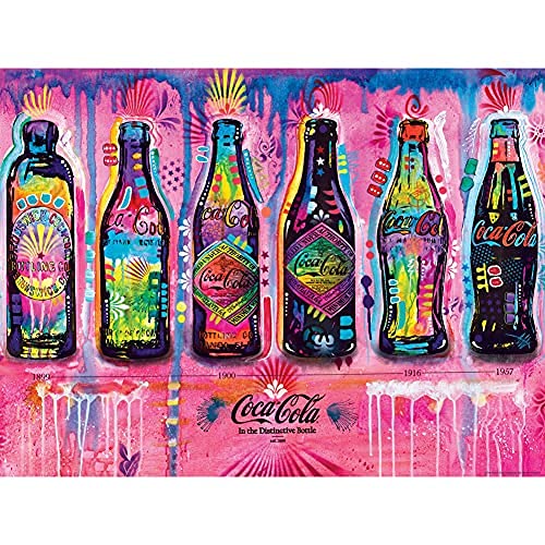 MasterPieces 300 Piece EZ Grip Jigsaw Puzzle - Coca-Cola Bottles - 18"x24"