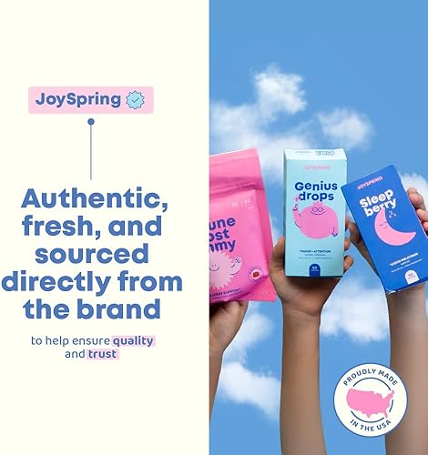 Miniatura 8 de JoySpring LingoLeap - Fórmula líquida para niños con zeolita clinoptilolita, B12 metilada y vitamina D3  Apoyo diario suave para el bienestar de los