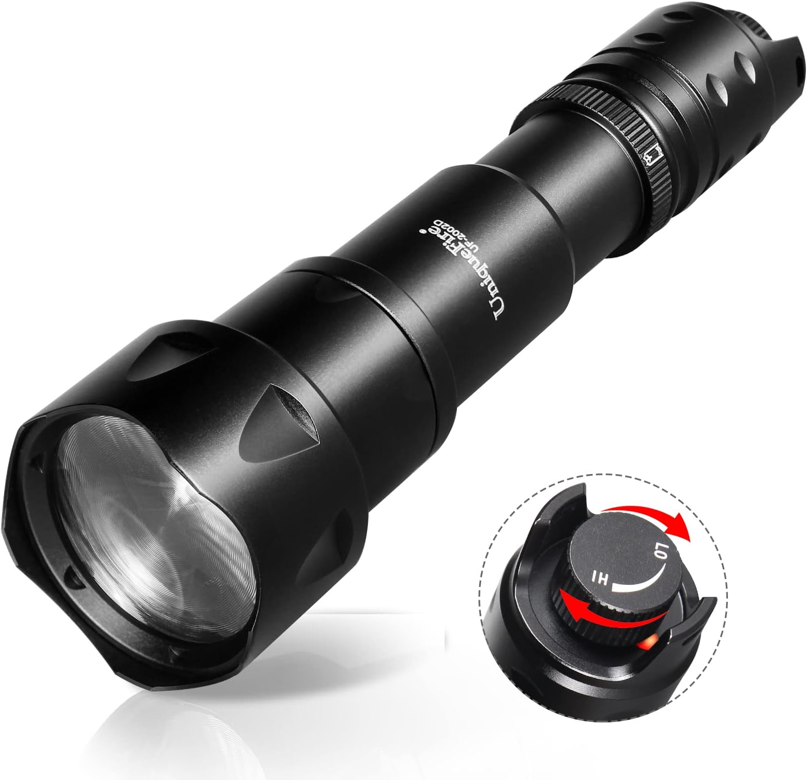 T20 850nm Flashlight, 5W IR Illuminator, Infrared Light, Night Vision Adjustable Focus LED Flashlight, 3 Modes IR Torch with Memory Function for Night Vision Devices