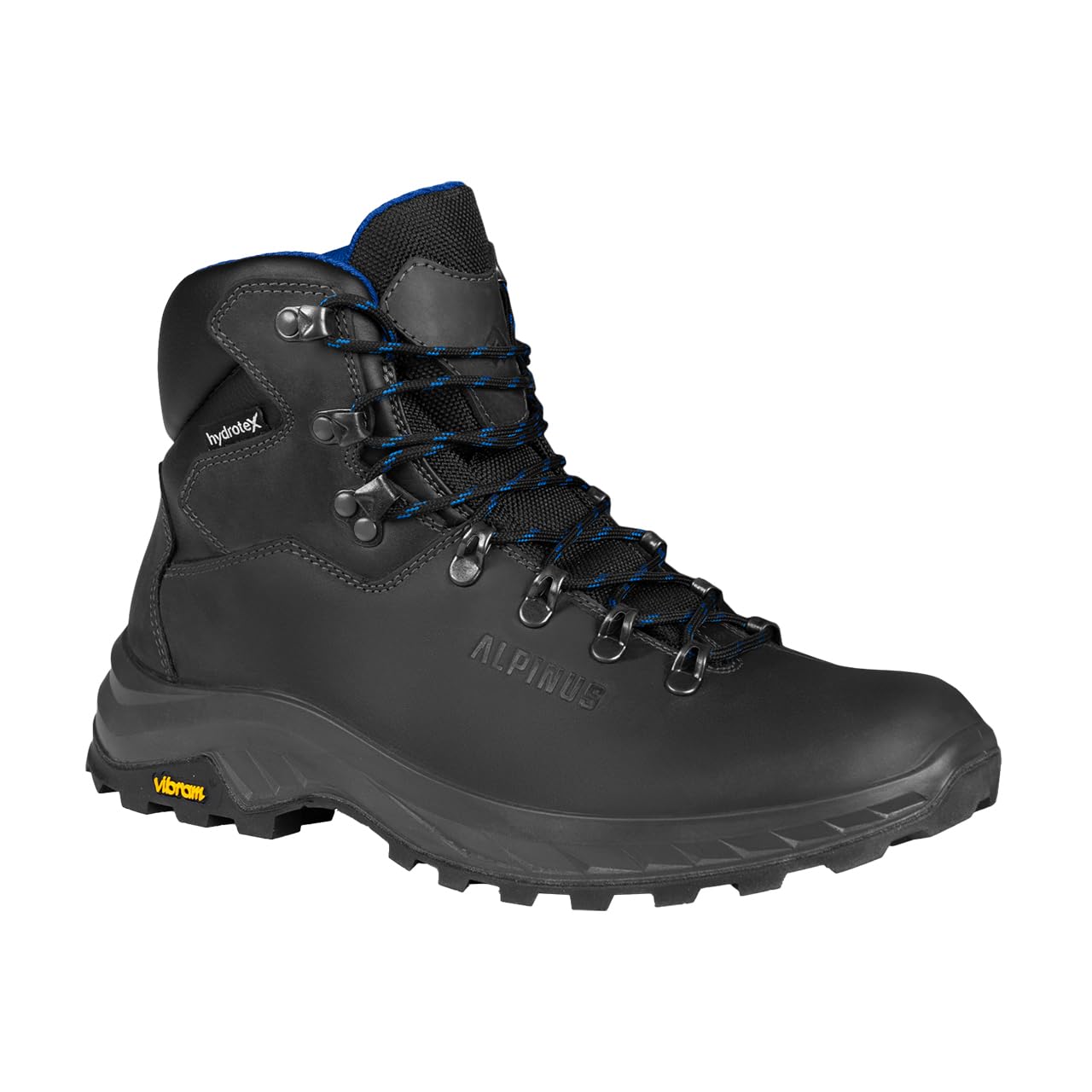 Alpinus - Buty Trekkingowe Męskie Gazej, Buty Turystyczne, Górskie, Hikingowe, antracytowe GR11746