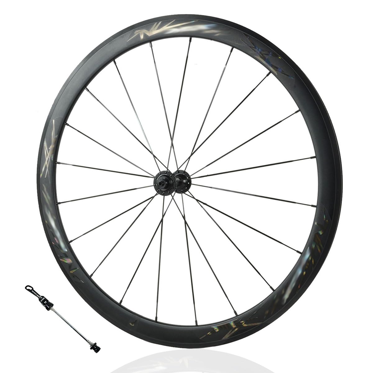 Ruota Anteriore 700C Ruote Per Bici Da Strada Ruota Sgancio Rapido FrenoC/V | Cerchione In Alluminio 20H, Pneumatico 20-35C