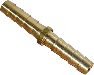 LASCO 17-7511 1/4-Inch Hose Barb by 1/4-Inch Hose Barb Brass Coupling