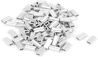 New Lon0167 1mm Wire Featured Rope Aluminum Sleeves reliable efficacy Clip Fittings Loop Sleeve Cable Crimps 100pcs(id:87d f2 aa 97d)