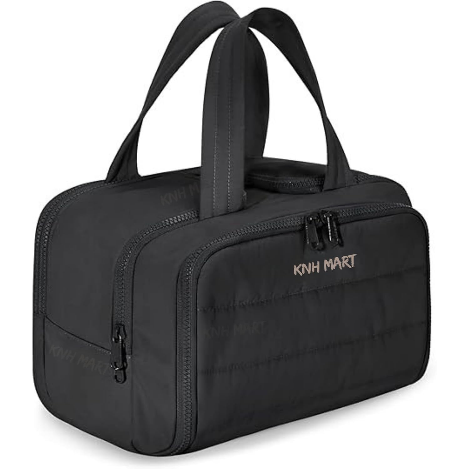 Cosmetic Travel Bag for Women | Large Lightweight Wide-Open Toiletry & Makeup Bag Organizer with Handle | Puffy Cosmetic Storage Bag for Accessories | Waterproof Cosmetic Bag (Multicolor) 152-image-26