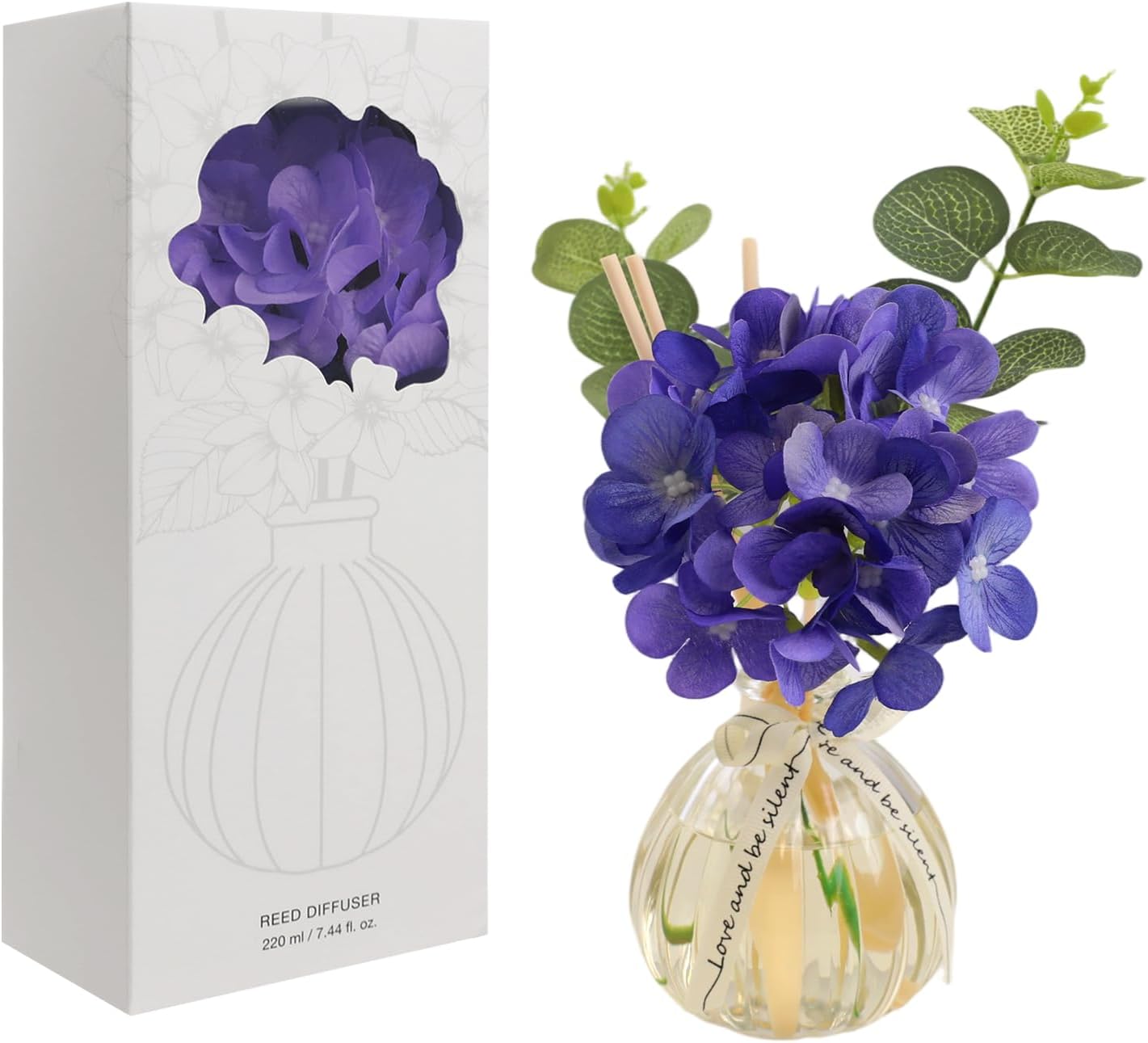 Reed Diffuser,Lavender Vanilla Fragrance Diffuser