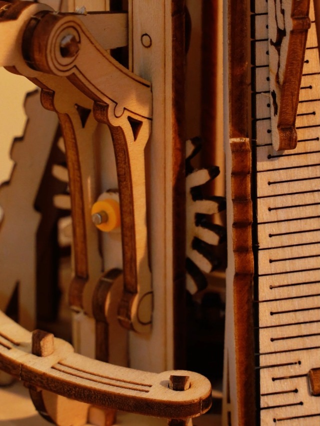 Amazon.com: 3D Wooden Puzzles for Adults Mechanical Music Box