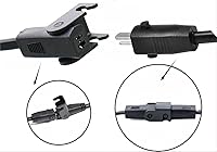 Vista 3 de Cable de extensión de 6.5 pies para silla elevadora o reclinable eléctrico, cable de fuente de alimentación de repuesto para Okin Limoss Lazboy