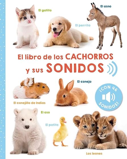 El libro de los cachorros y sus sonidos